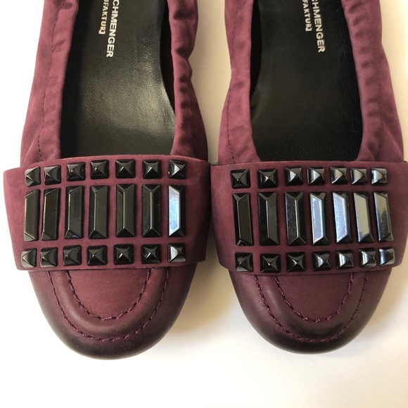 Kennel & Schmenger German Designer Flats Purple Leather Ballet 5.5 EU / 8 - Picture 5 of 9